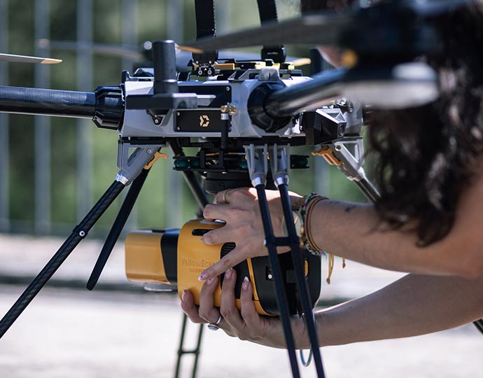 Ys oem website partners hexadrone company